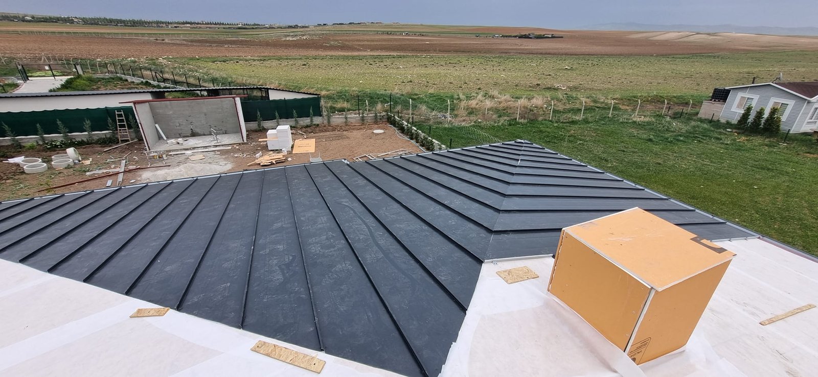 KME İthal Bakır Kenet Çatı Kaplama Uygulaması 02