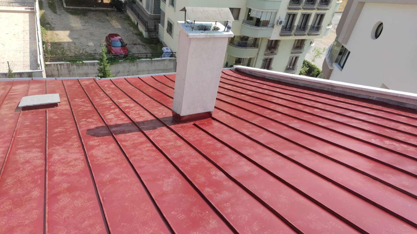 KME İthal Bakır Kenet Çatı Kaplama Uygulaması 04