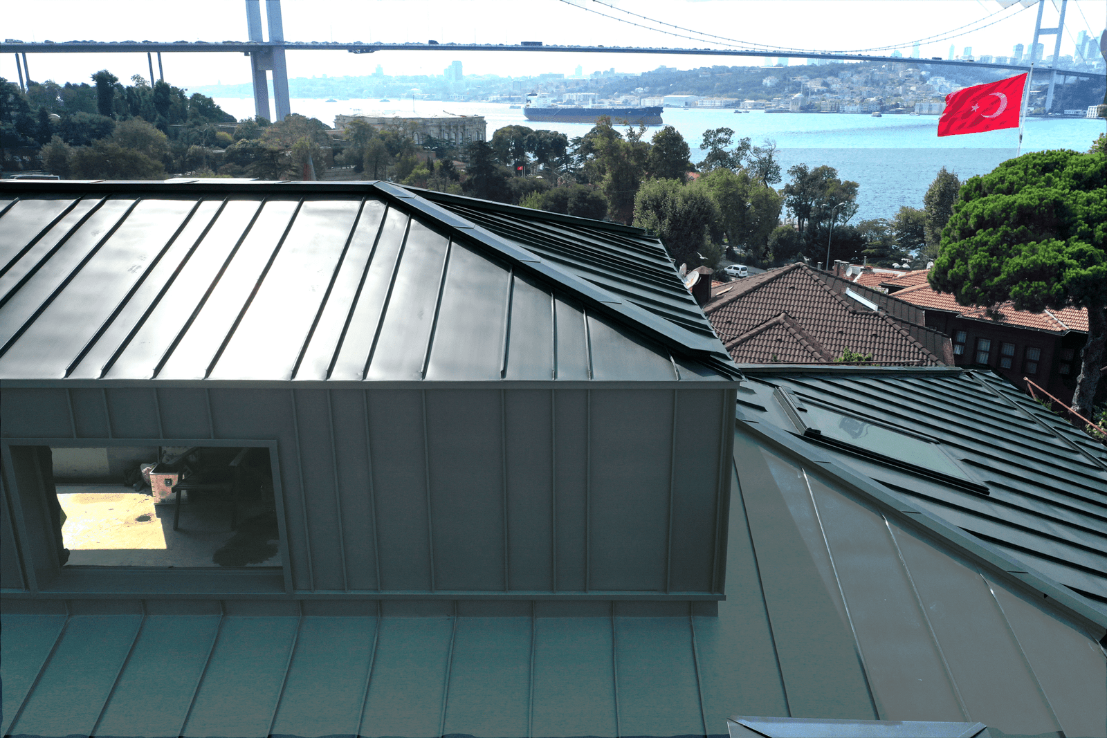 VMZinc İthal İtanyum Çinko Kenet Kaplama Uygulaması 04